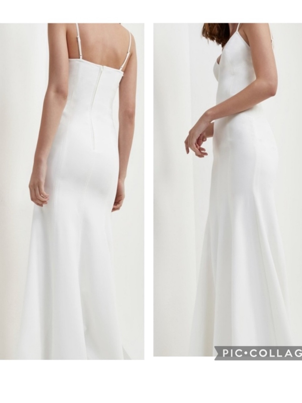 New C/MEO Collective Right Now Full Length Dress bridal bride wedding formal XS